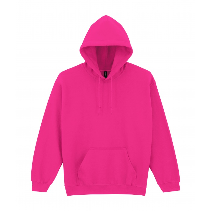 GI18500, Heavy Blend Adult Hooded Sweatshirt (Heliconia) ○ Gildan